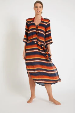 Robe De Plage à Rayures Multicolores ALVEAR VOILAFREEKA -Joli Vetement 20e alvear voilafre zfw06 dev3