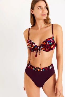 Maillot De Bain 2 Pièces Violet Rejane & Gaby Aukana