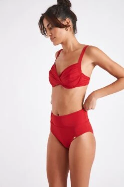 Maillot De Bain 2 Pièces Rouge Saskia & Andra Lavandou -Joli Vetement 20e saskia c lavand 41n89 andra lavandou 41n89 dev1 3 1