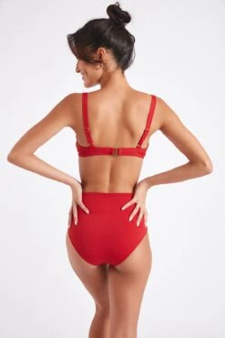 Maillot De Bain 2 Pièces Rouge Saskia & Andra Lavandou -Joli Vetement 20e saskia c lavand 41n89 andra lavandou 41n89 dos 2 1