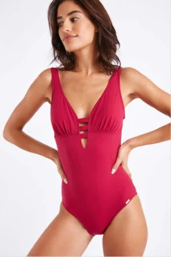 Maillot De Bain Une Pièce Rose Framboise EMIKA PORTOFINO -Joli Vetement 21e emika portofino zgq63 dev1