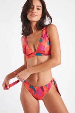 Maillot De Bain 2 Pièces Orange Chocoa & Juste Colorea -Joli Vetement 22e chocoa colorea zhk23 juste colorea zhk23 dev