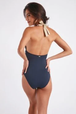 Maillot De Bain Une Pièce Bleu Marine CYBELE BARDANE -Joli Vetement 22e cybele bardane zgv06 dos