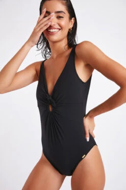 Maillot De Bain Une Pièce Noir EMAYA PORTOFINO -Joli Vetement 22e emaya portofino zgq01 dev2