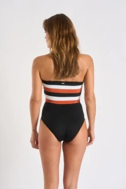 Maillot De Bain 1 Pièce Bustier Noir LEONIE OSTEA -Joli Vetement 22e leonie ostea 41e01 dos