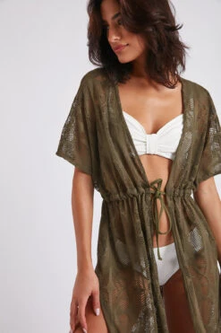 Tunique De Plage Longue Kaki LIZAE VANILLIER 10 Tunique De Plage Longue Kaki LIZAE VANILLIER -Joli Vetement 22e lizae vanillier jrd87 dev6