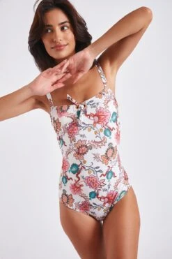 Maillot De Bain Une Pièce écru MICHELA ERLEA