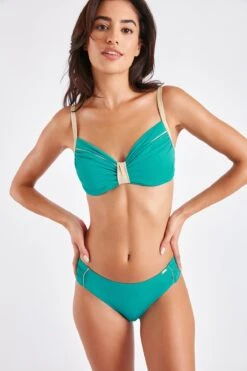 Nouvelles Arrivées 17 Maillot De Bain 2 Pièces Bleu Canard Verdina & Yael Acerola