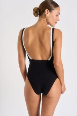 Maillot De Bain 1 Pièce Noir EUGENIA PAIMPOL -Joli Vetement 23e eugenia paimpol zgt01 dos
