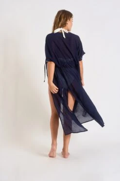 Tunique Marine LIZAE SOLOBEACH 9 Tunique Marine LIZAE SOLOBEACH -Joli Vetement 23e lizae solobeach lhy06 dos