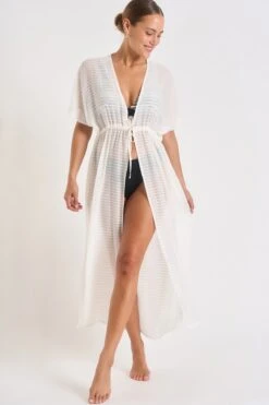 Tunique écrue LIZAE SOLOBEACH