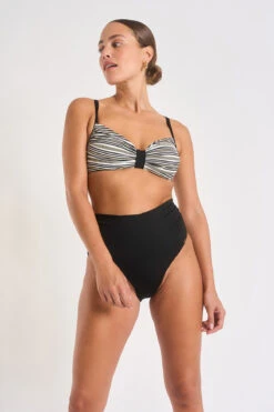 Maillot De Bain 2 Pièces Noir OKIMI & ADELES ALLIAGE -Joli Vetement 23e okimi c alliage zho01 adeles alliage zho01 dev3