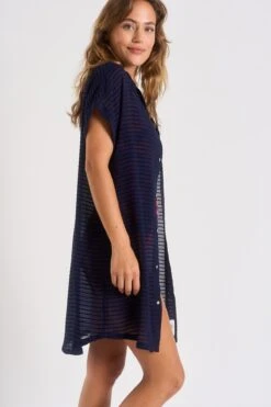 Chemise Marine PALACA SOLOBEACH -Joli Vetement 23e palaca solobeac lhy06 dev5