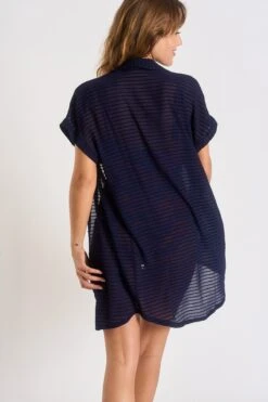 Chemise Marine PALACA SOLOBEACH -Joli Vetement 23e palaca solobeac lhy06 dos